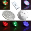 PACK de 4 Lámparas LED para piscinas RGB con mando radiofrecuencia  ENVIO GRATIS